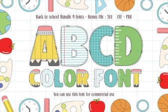 Fun Fonts for School Projects & Designs