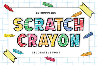 A Creative Font for Scratch Projects & Graphics