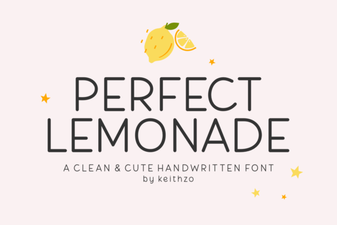 Perfect Lemonade Fonts for Your Design Project