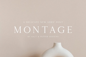 Montage Font: Creative Design & Typography Projects