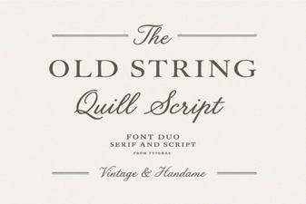 Creative Projects with Old String Font Styles