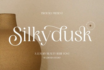 Silkydusk Font: a Creative Design Asset